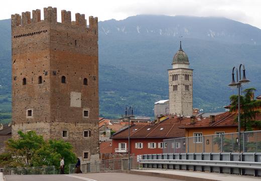 Le torri della città di Trento