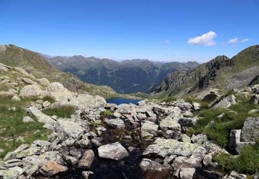 Il Lago Alto in Val di Rabbi