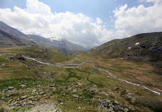 Veduta dal Rifugio Dorigoni