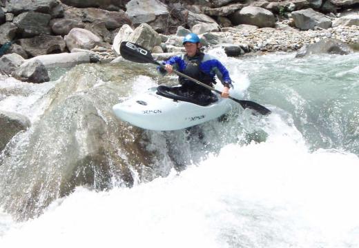 Discese in canoa in Val di Sole