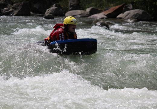 Discese in hydrospeed in Val di Sole