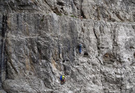 Via ferrata delle Bocchette