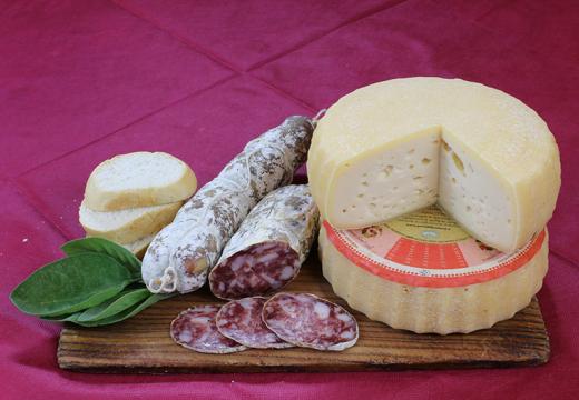 Salumi e affettati prodotti dall'Agritur Ruatti