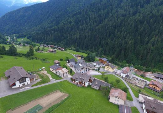 Veduta dall'alto di Pracorno